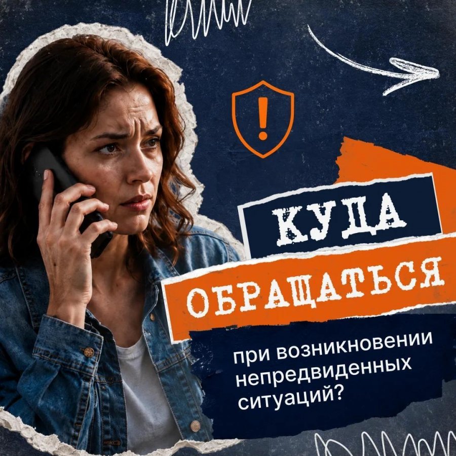 Куда обращаться за помощью в чрезвычайной ситуации?