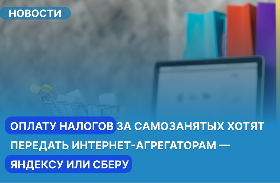  Оплату налогов за самозанятых хотят передать интернет-агрегаторам — Яндексу или Сберу.